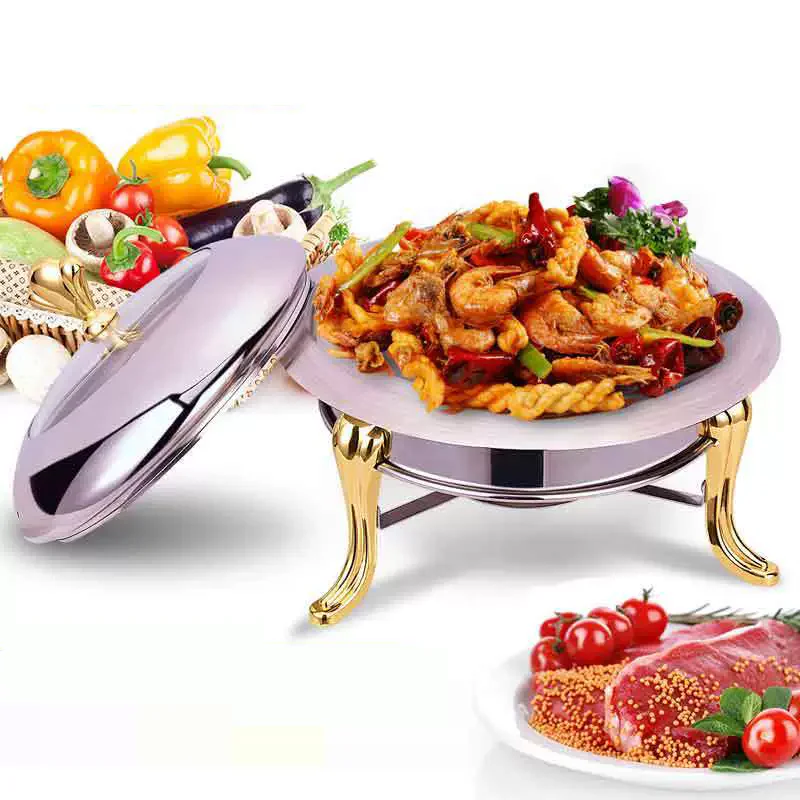 stainless steel alcohol stove household outdoor commercial Removable small chafing dish solid fuel boiler small cooking hot pots