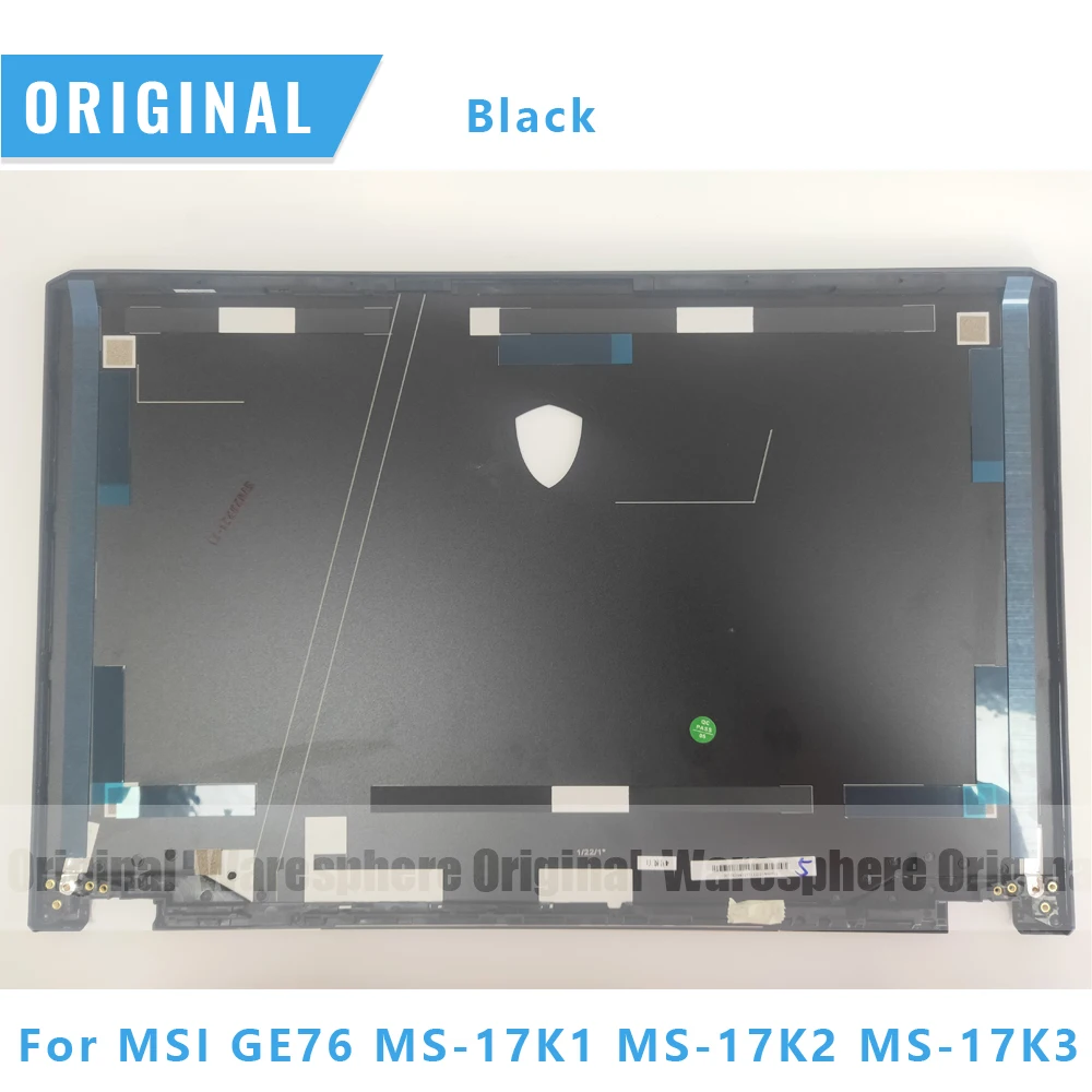 New Original LCD Back Cover for MSI GP76 MS-17K1 K2 K3 3077K1A412Y31 Rear Lid Case Black