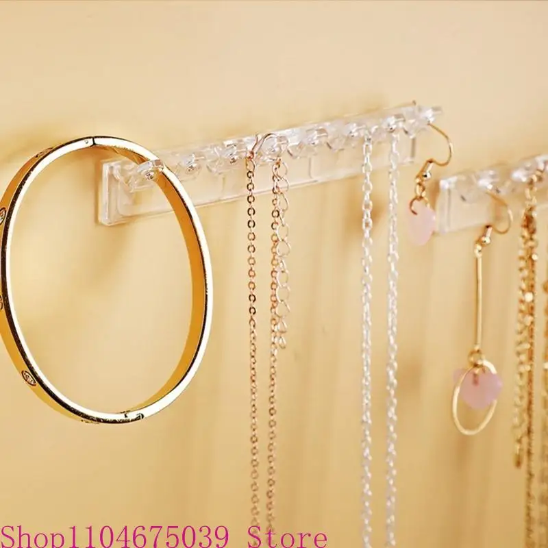 

5asd Set Of 3 Wall Mounted Jewelry Organizers Wall Mounted Necklace Earrings Hangers For Jewelry Display And Storage