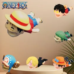 One Piece Data Cable Protection Cartoon Luffy Anime Action Figures Kakashi Uzumaki for Iphone Charger Friends Birthday Gifts Toy