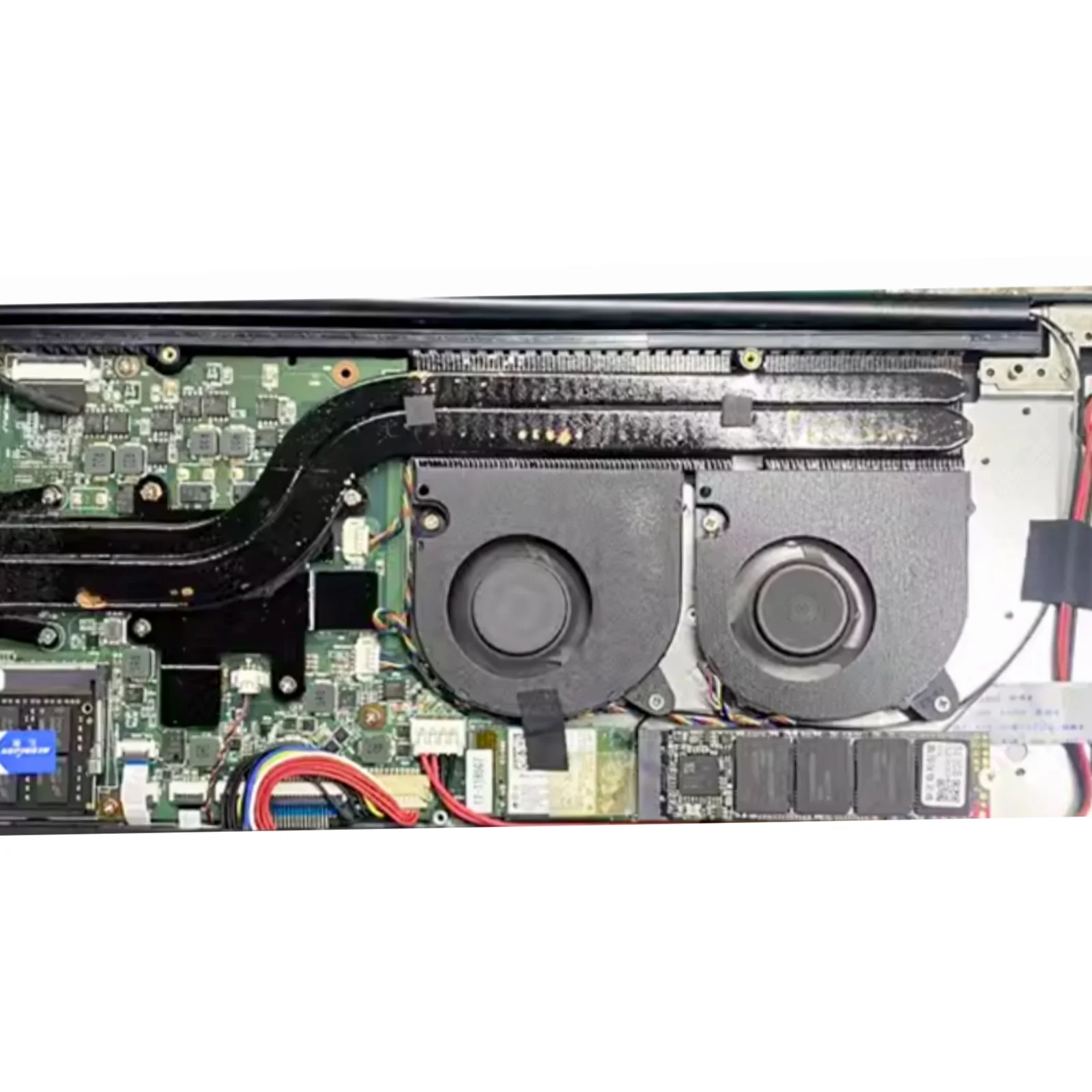 Imagem -06 - Laptop Cpu Ventilador de Refrigeração Notebook pc Radiador Md6507hs N158 dc 5v 0.45a 4pin