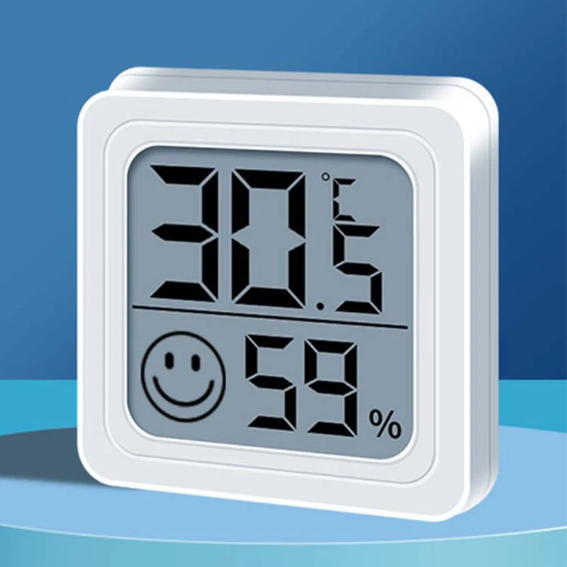 Elektronische Temperatur-Feuchtigkeitsmesser, Sensoranzeige, Wetterstation für Zuhause, LCD-Digital-Thermometer, Hygrometer, Innenraum