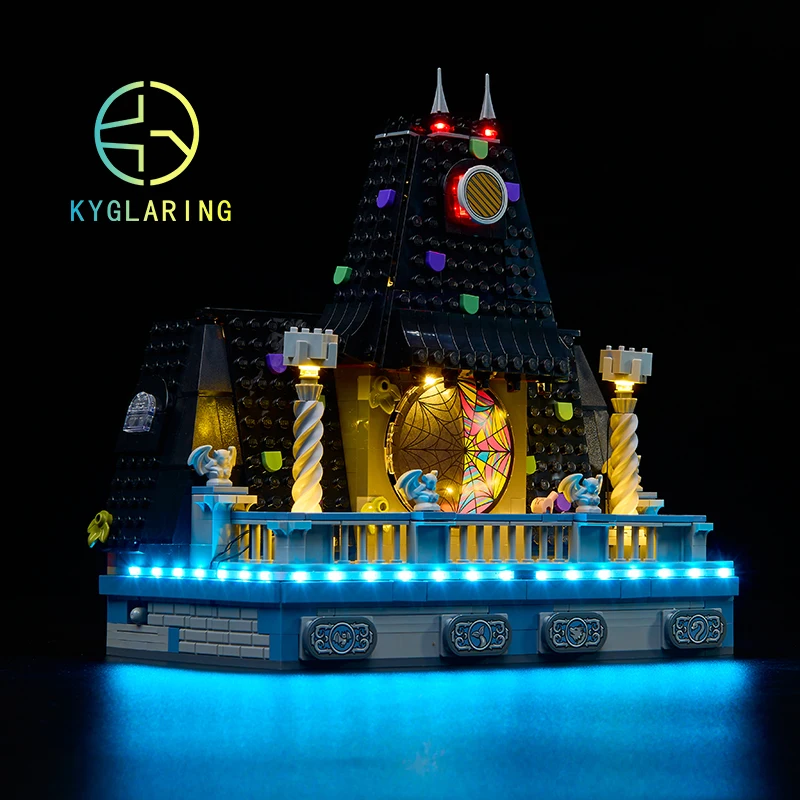 Kyglaring Led Lighting Set DIY Toys For Wednesday & Enid's Dorm Room 76781 Building Blocks Model (Not Included Building Blocks)