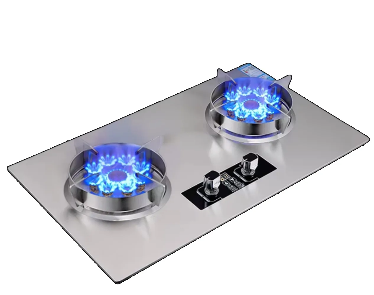 5.2kw ecological intelligent 2 burner LPG desktop natural gas furnace fire embedded household energy-saving gas burner