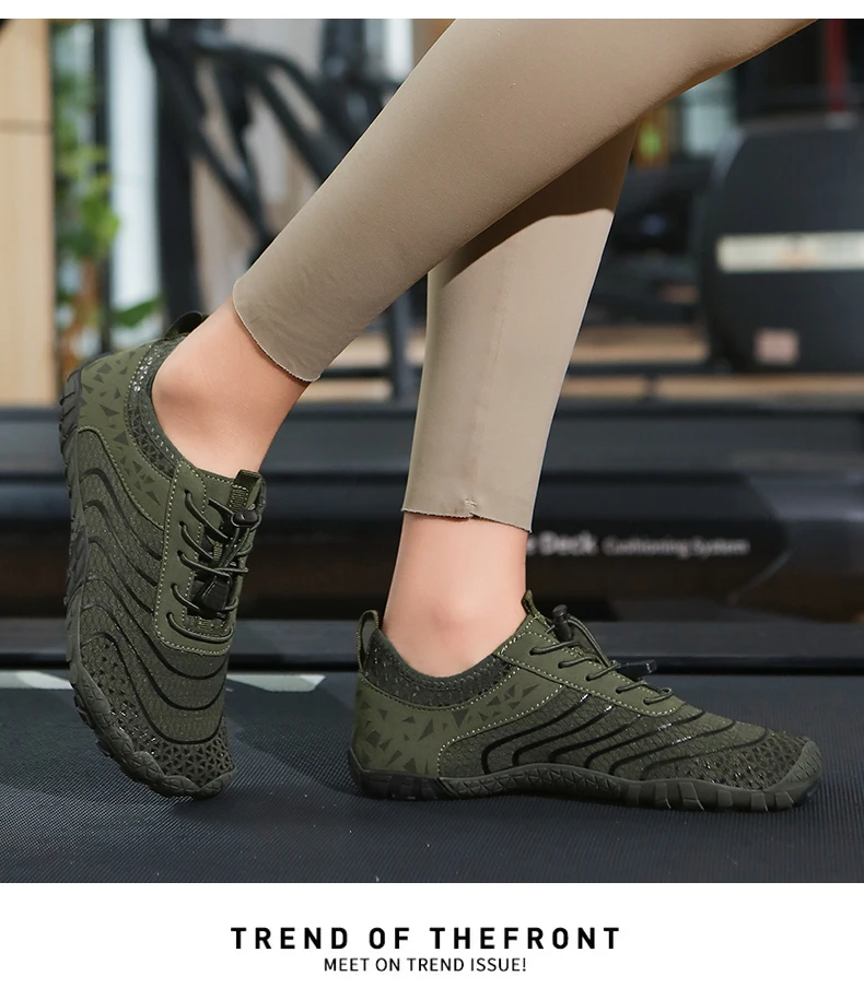 Summer Wide-Head Wading Shoes Men Barefoot Upstream Sketch Shoes Fitness Cycling Yoga Casual Sandals Women Water Sports Shoes