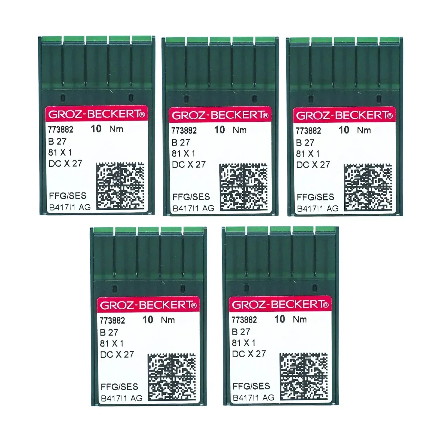 50PCS DCX27 (B27) 81X1 Groz-Beckert Needles For Industrial Overlock Sewing Machines JUKI BROTHER PEGASUS SIRUBA YAMATO JACK