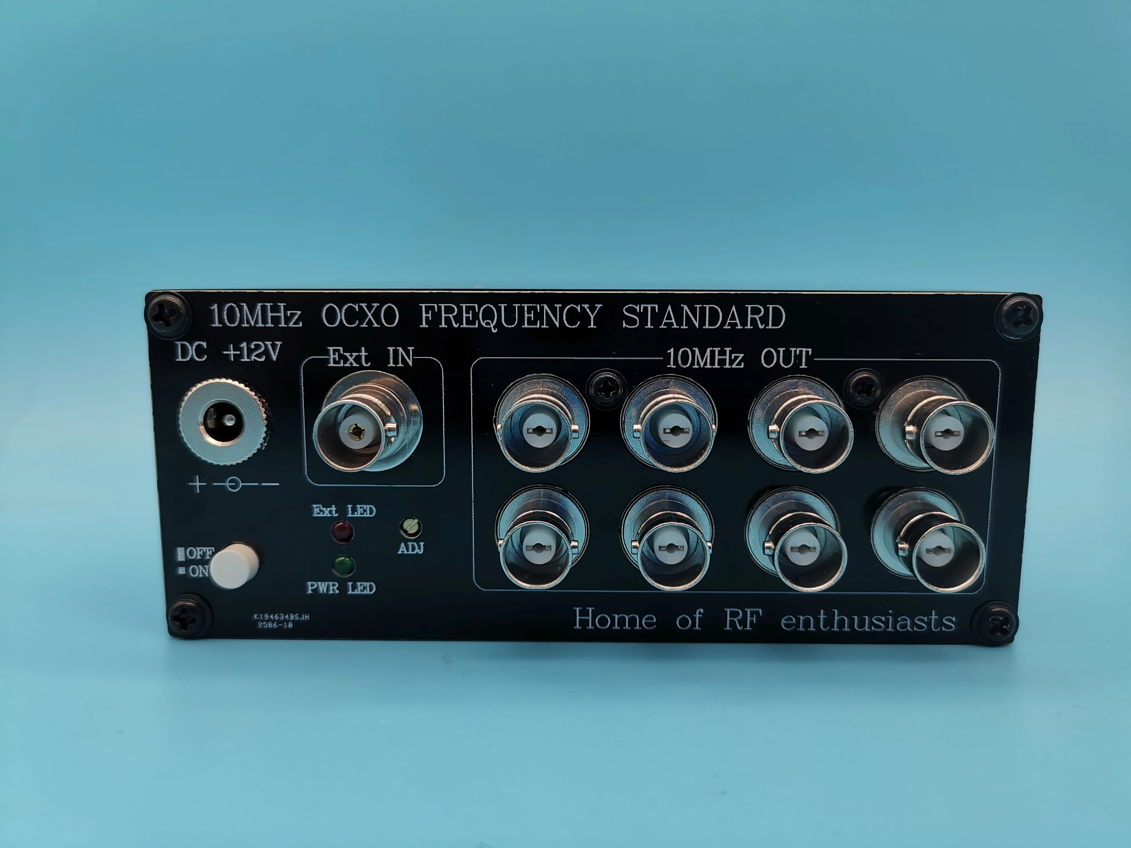 

10MHz OCXO Frequency Standard clock frequency reference 10MHz/10dBm 8-ch output