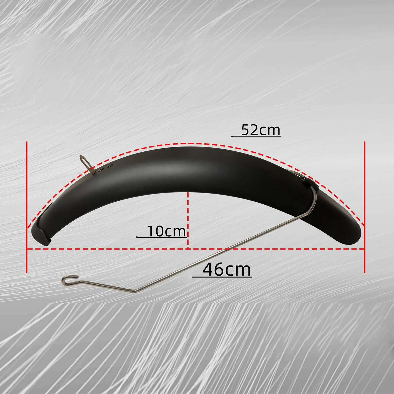 Bike Mudguard Sturdy Bike Fender for 20inchx5.0inch Wide Mountain Bikes