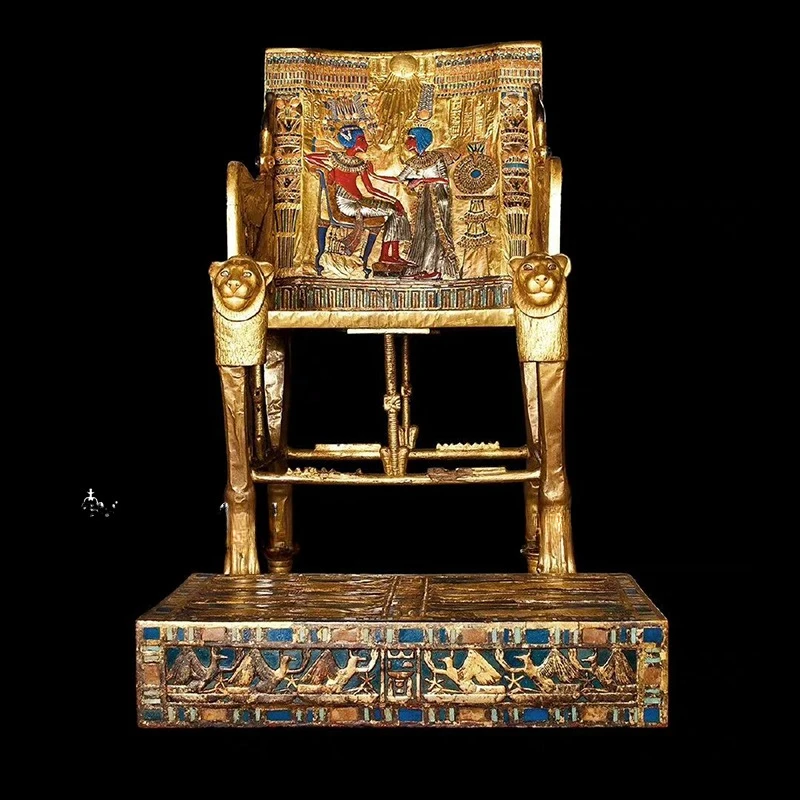 French Louis Period Baroque Book Chair Leisure Chair Italian Single Classical Chair