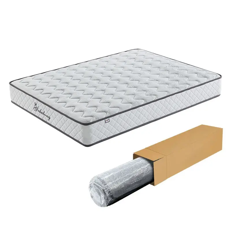 High Quality Queen Size Cooling Memory Foam Latex Pocket Spring Bed Mattress Orthopedic Double Kids Compressed Mattresses