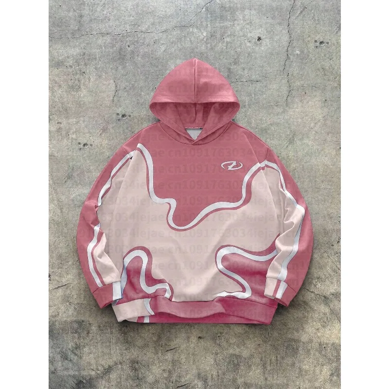 The New Men's Kid Hooded Sweatshirt for Spring and Autumn 2026 Features A Casual Comfortable and Soft 3D Pattern Print