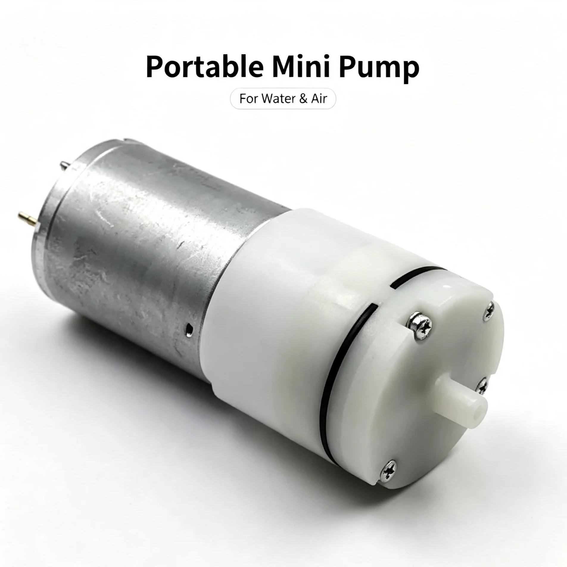 Mini 370 Electric Vacuum Air Pump Portable Household Suction Pump Small-Sized Vacuum Machine for Storage Bag Air Extraction