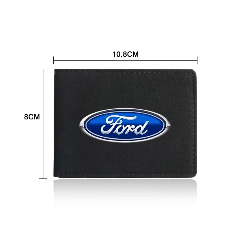 Auto Accessories Car Driving License ID Card Bank Card Wallet For Ford Focus mk2 mk3 Fiesta mk7 Ranger Mondeo mk4 S-MAX Mustang