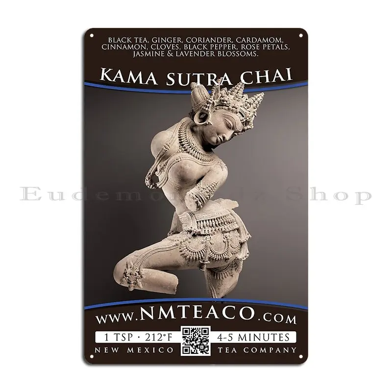 Kama Sutra Chai Metal Sign Create Living Room Club Design Create Tin Sign Poster