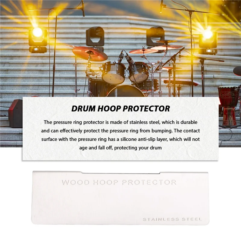 Abue-2Pcs Drum Hoop…