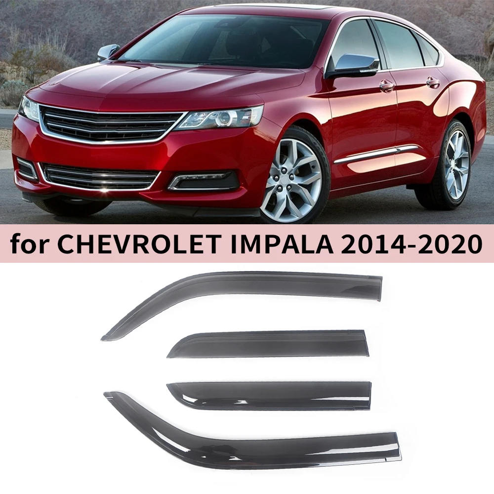 

Оконный козырек для Chevrolet IMPALA 2014 2015 2016 2017 2018 2019 2020 Ветровые дефлекторы Дождевики Дверной козырек Вентиляционные шторы Вентиляционная сигнализация