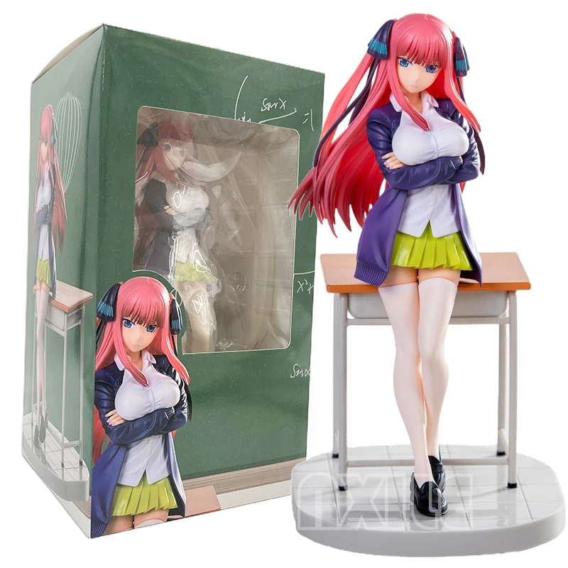 21cm los quintillizos por excelencia figura de Chica de Anime Nino Nakano figura de acción Miku Nakano estatuilla juguetes de modelos coleccionables regalo