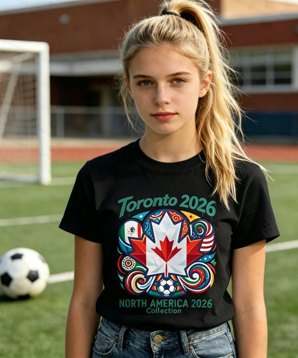 2026 Kids Tshirt Game Day Apparel usa Flag Soccer Fan Gear perfect Gift for Little Athletes host Nation Champion Tee Men's Tops