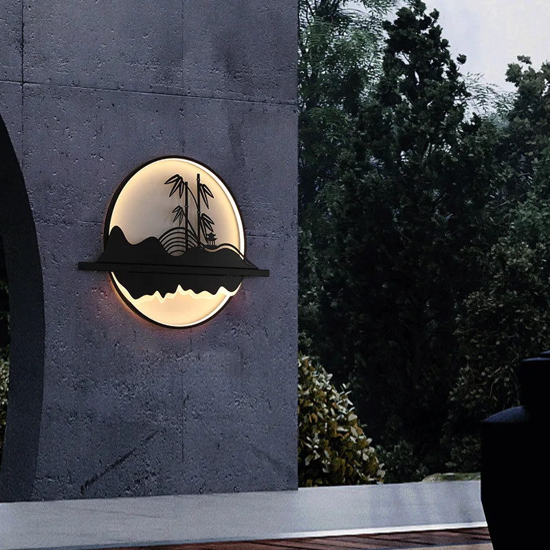 مصباح حائط لغرفة المعيشة، شريط حديث بسيط، جدار خلفية تلفزيون، غرفة نوم فاخرة خفيفة