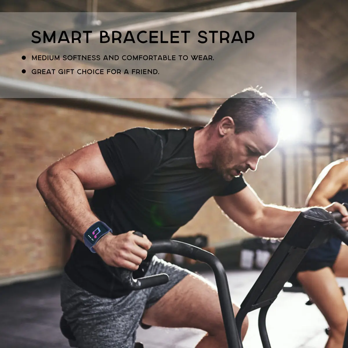 Navy Tpe Smart Watch Wrist Band Compatible S R750 Material Moderate Softness Compression Molding Durability
