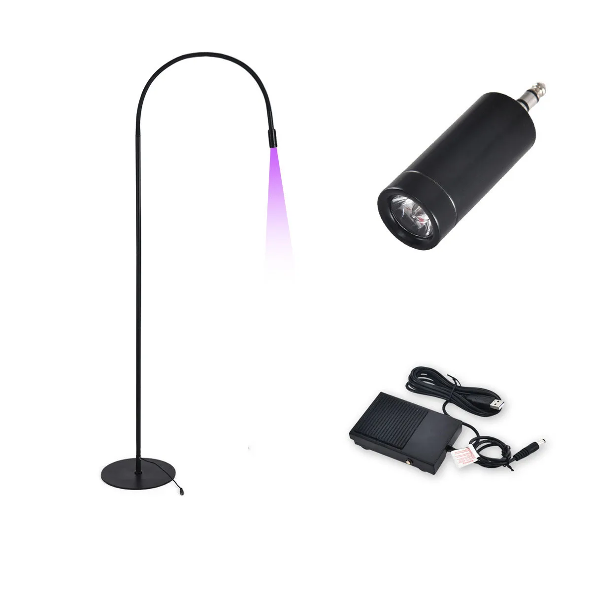 

LF008 УФ-лампа для отверждения клея USB-лампа для наращивания ресниц УФ-лампа для ногтей Сушилка для лака для геля для бровей Прививка для салона красоты Свет