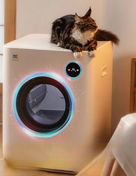 

Birds and flowers, intelligent deodorization, automatic cat litter box, electric shit shovel machine, cat toilet, oversized