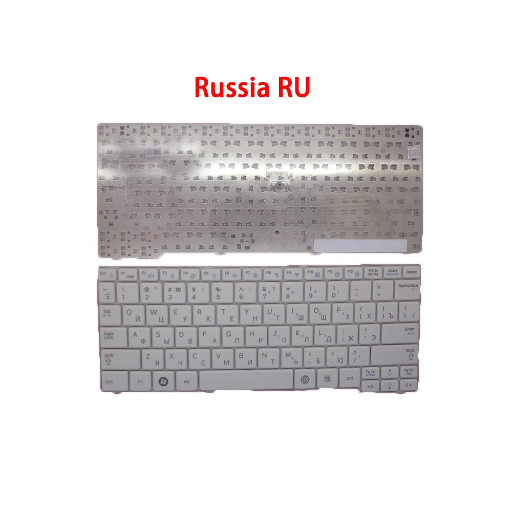Laptop Keybaord For Samsung NF100 100NZC Russia RU English US BA59-03351C BA59-03351A White New