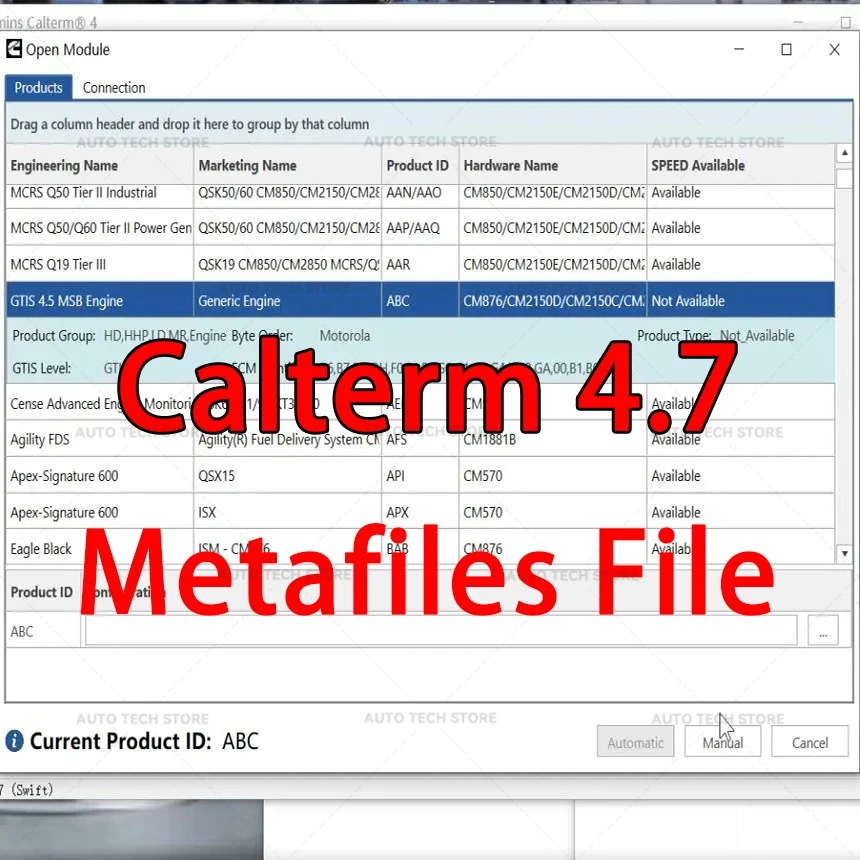 2025 Insite 9.2 pro CAN Bus أداة تشخيص الطاقة الثقيلة V14.5 (تشخيص GenSet) أداة الخدمة Calterm 4.7 ملف Metafiles
