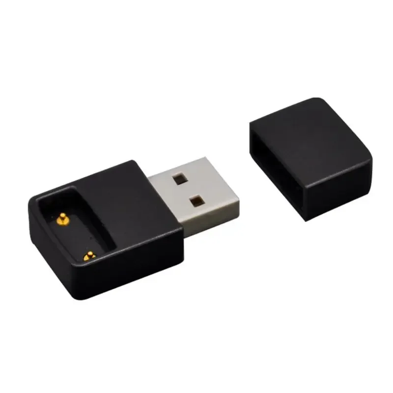 Cargador de batería USB negro portátil, puerto de carga de conexión para Juul Vape, Kit de herramientas de cigarrillo electrónico