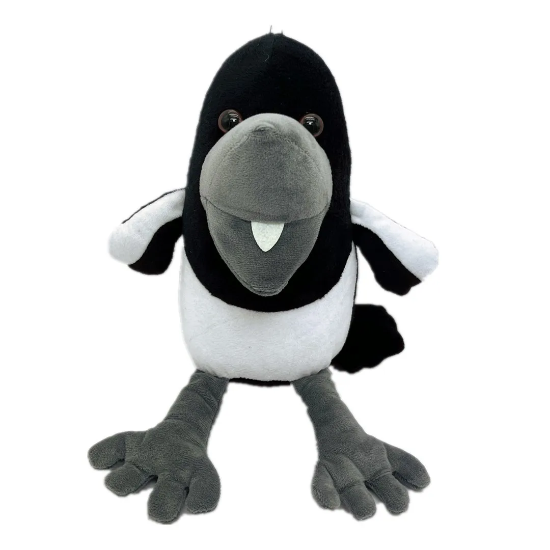 30cm Wow English Steve and Maggie Crow Stuffed Animal Doll Toy Plush Doll Children Christmas Gift
