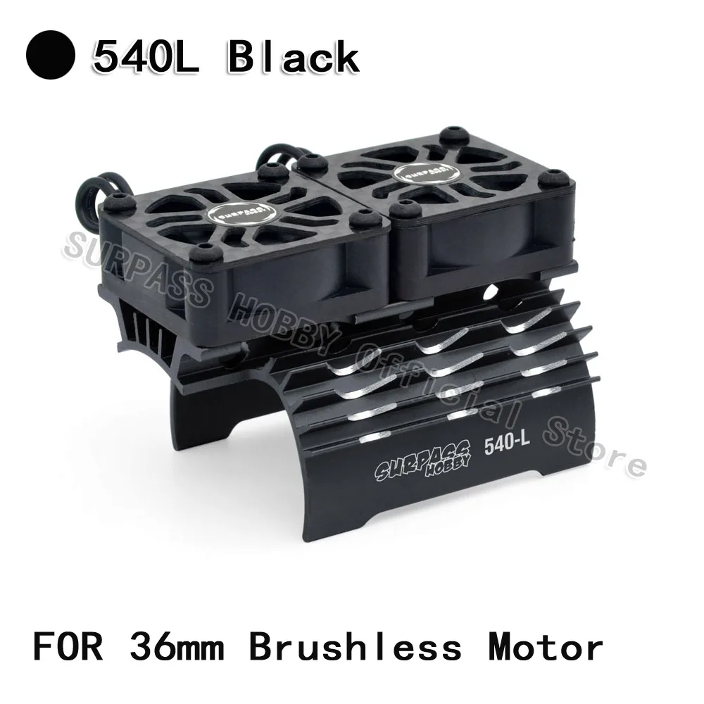 OVERTREFFEN HOBBY 36mm 40-42mm 55-58mm Borstelloze Motor Koelventilator Houder voor 540 550 3650 3660 4268 4274 1/10 1/7 1/8 1/5 RC Auto