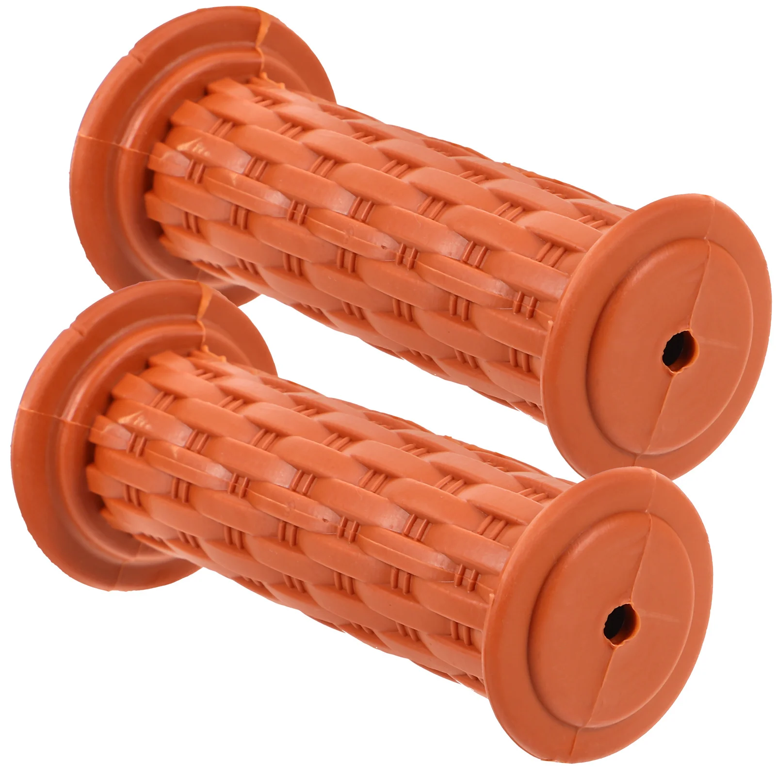 1Pair Kids Bike Handle Covers Tpr Woven Non Slip Bicycle Handlebar Grips Scooter Bike Handle Protector Anti Skid Cycling