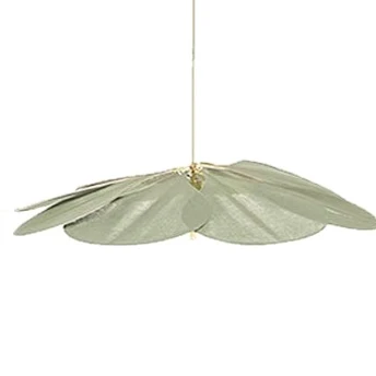 Samsarah Led bloem hanglamp stoffen kroonluchter woonkamer slaapkamer eettafel kleurrijke bloemblaadjes hanglamp esthetisch