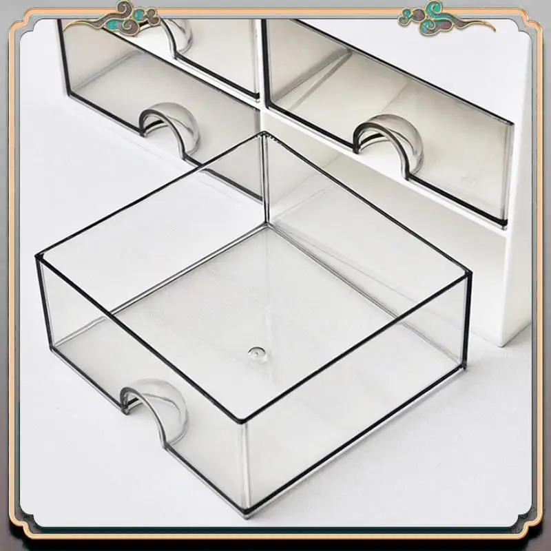 

1 Piece Multifunctional Desk Organizer White Desk Organizer With 4 Drawers Desk Organizer Drawers