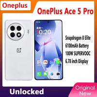 Unlocked OnePlus ACE 5 Pro Mobile Phone Snapdragon 8 Elite 6.78'' AMOLED Display 100W SUPERVOOC Charge 6100mAh Battery