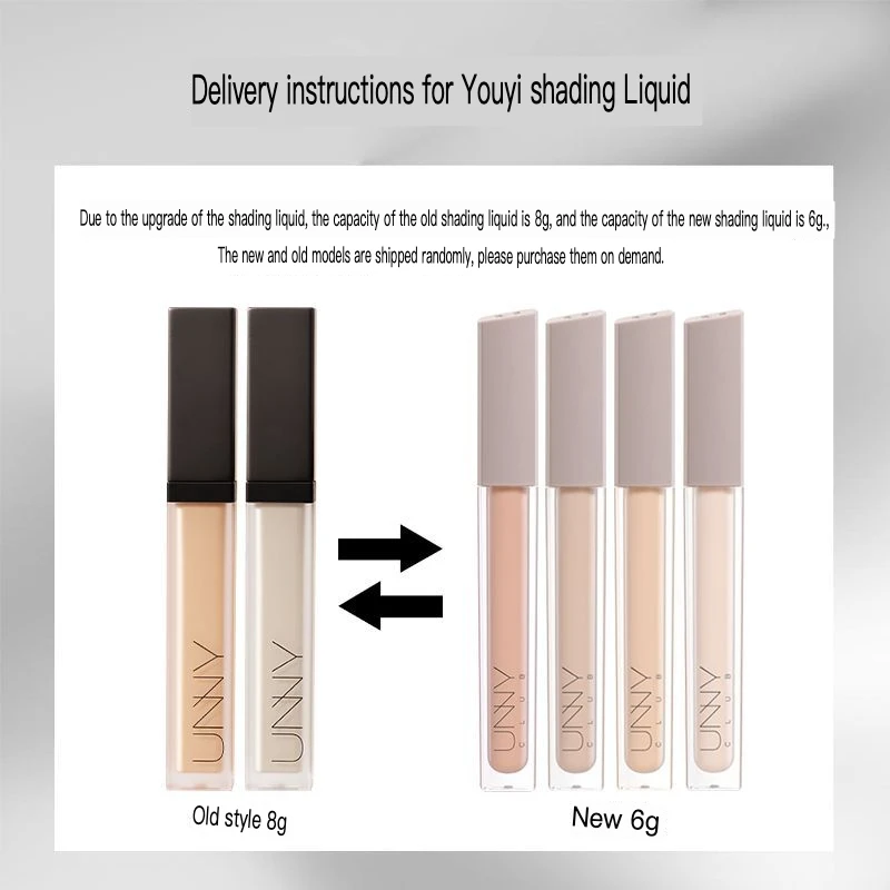 

Unny Concealer Cream Palette Pen + T-Zone Touch-Up Set Cover Spots Осветляющая черная трубка для лица Женский Youyi