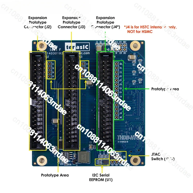 GPIO-HSTC sub-board Extension HSMC with DE2-115/DE4/TR4