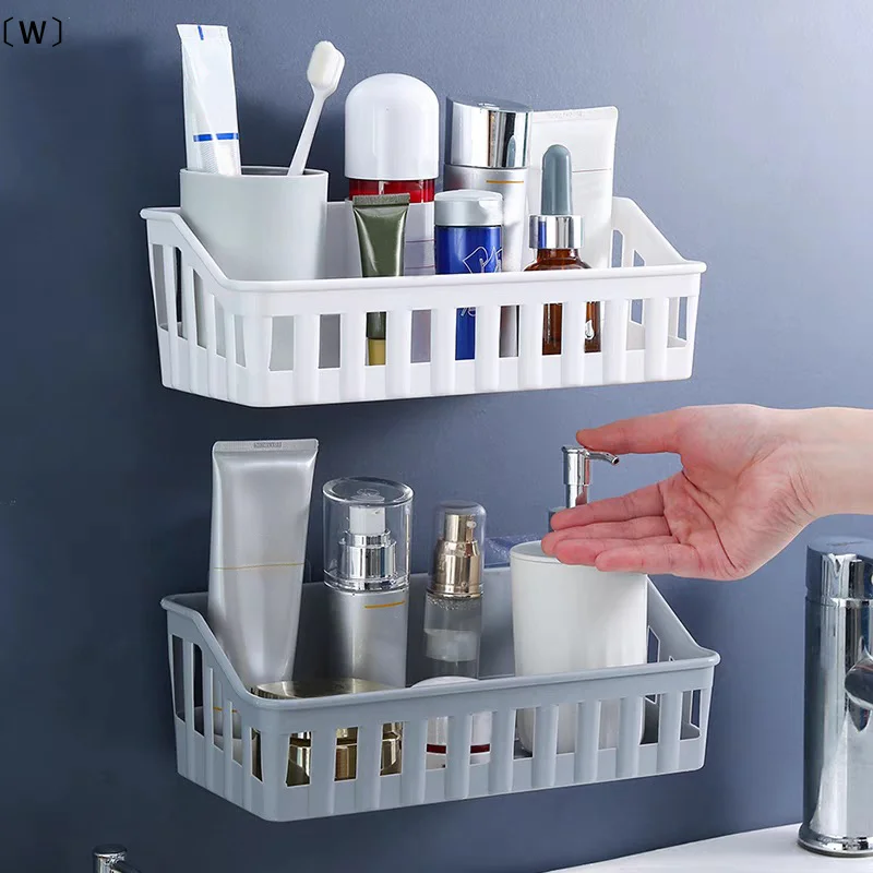 〔W〕Das Badezimmer verfügt über kostenlose Aufbewahrungsregale für Toilettenartikel, das Wandregal aus Kunststoff für die Küche 〔Winter1〕