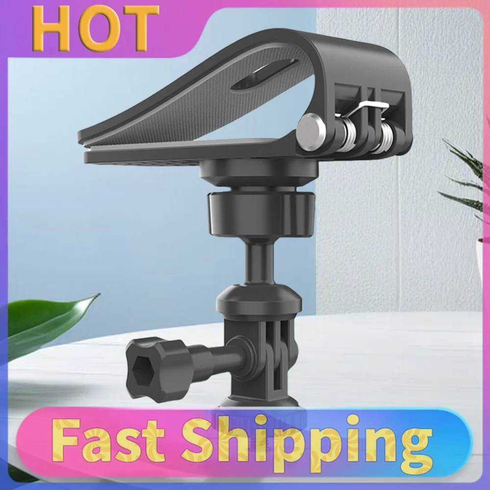 Car Sun Visor Holder 360 Rotation Adjustment Car Sun Visor Camera Mount 1/4 Inch for Osmo Pocket 3 Action 4 Camera