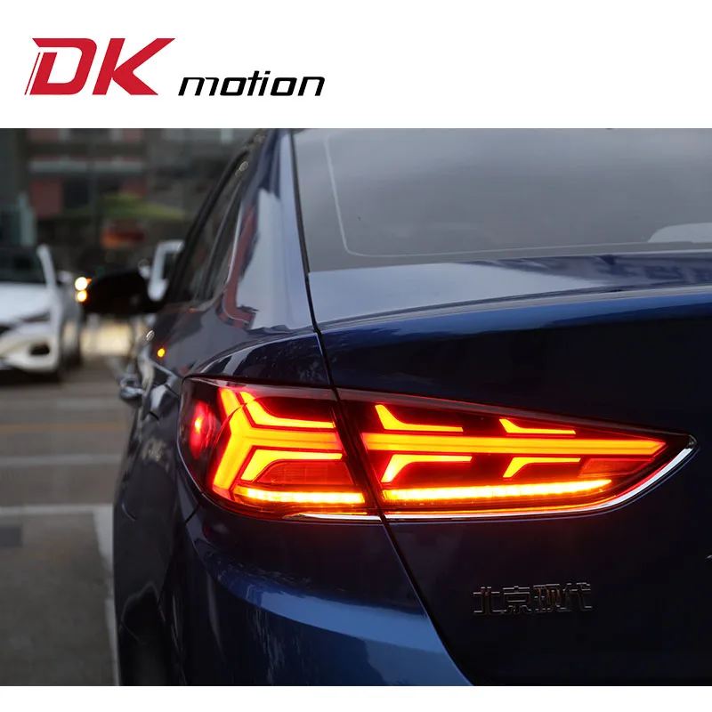 DK Motion Modified Car Led Tail Lights For Hyundai Sonata 9 Generation 2018-2020 Auto Parts Assembly