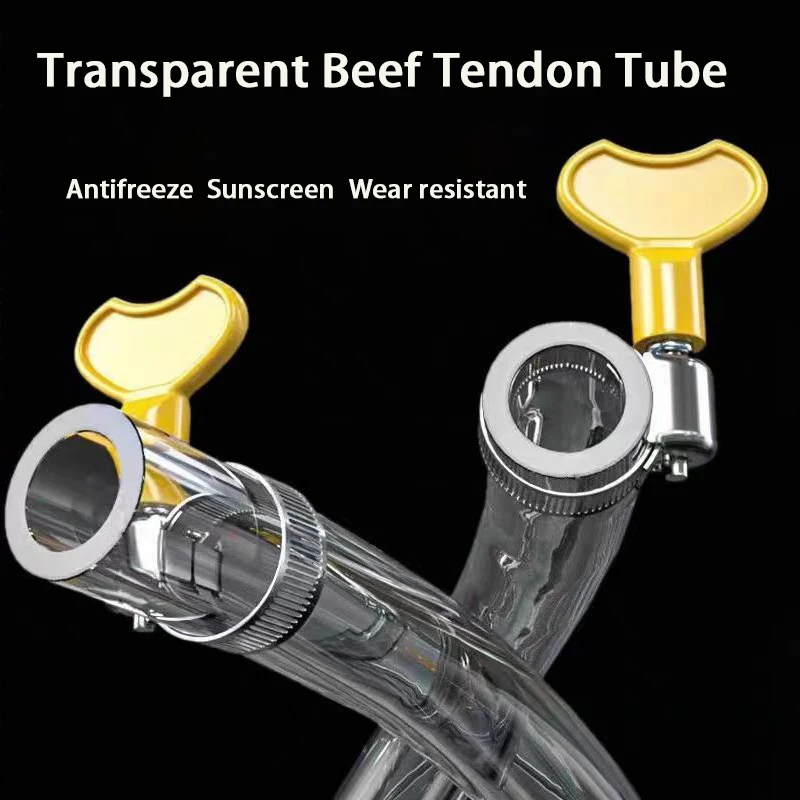 

ID16mm 20mm 25mm Water Pipes Hoses Water Plants Vegetables Car Wash Household Use PVC Plastic Thickened Beef Tendon Antifreeze