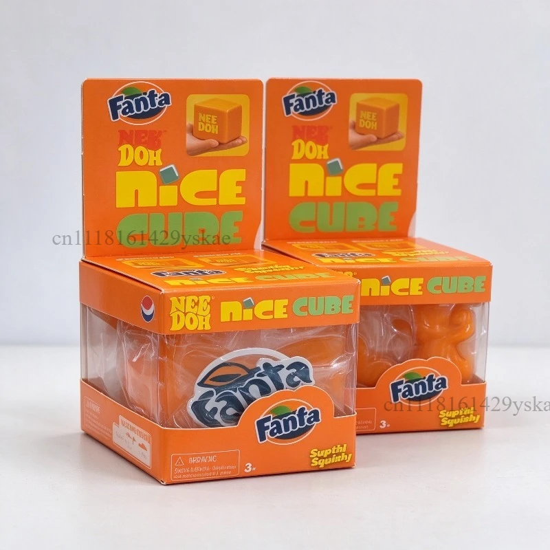 Schylling Needoh Nice Cube Sensory Nice-Sicle Stress Relief Squishy Cube Anti-Anxiety Squeeze Object For Focus ADHD Population