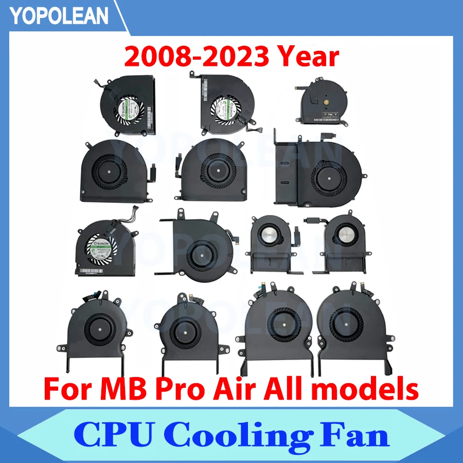 Original CPU Cooler For Macbook Pro A1278 A1286 A1398 A1502 A1466