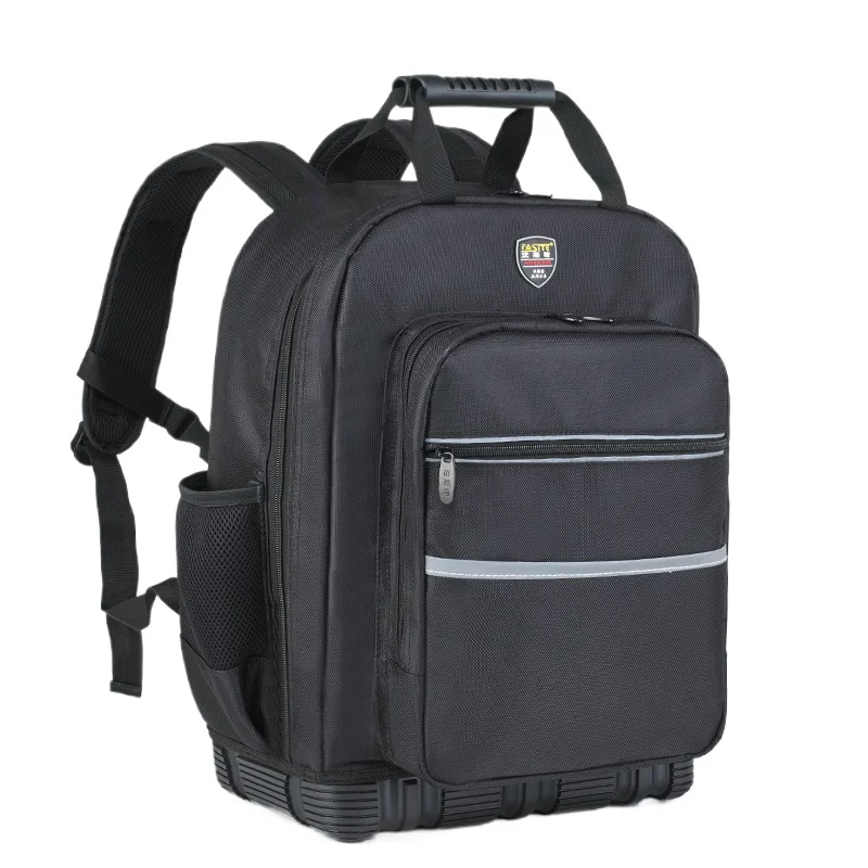 

Tool Kit Durable Multifunctional Waterproof Canvas Thickened Repair Large Electrician Special Backpack
