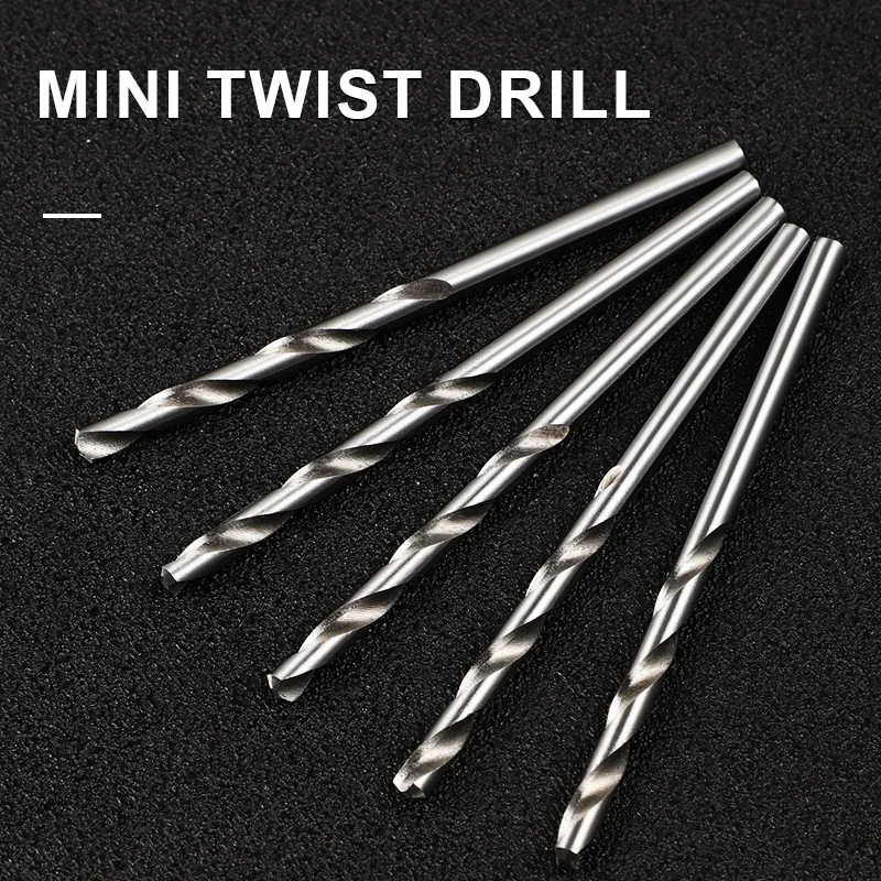 

150PCS High Speed Steel Twist Drill Bit Set， 0.4-3.2mm for Wood Metal Plastic， Electric Drill Accessories
