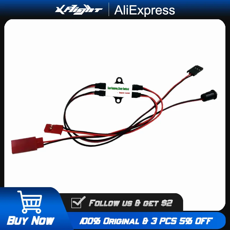 

Gas Engine CDI Kill Switch for RC Airplane Helicopter Waterproof Ignition Cutoff System