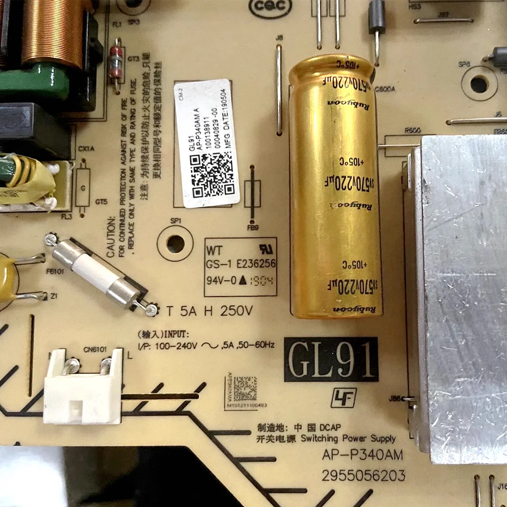 AP-P340AM 2955056203 плата питания PCB для Sony TV KD-65X8000G