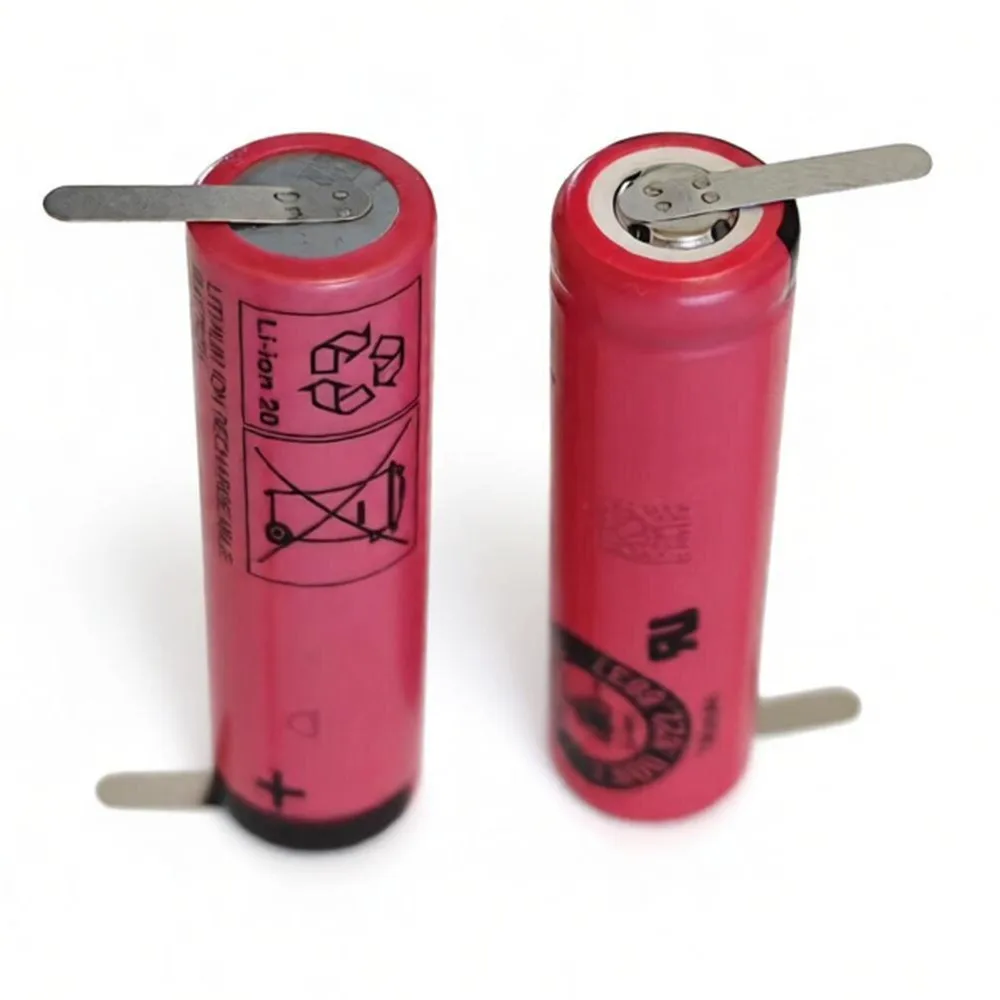 2PCS/Lot 3.7V Sanyo UR14500AC 740mAh Toothbrush Shaver Battery For Braun Oral-B 3758 3759 3753 3766 3776 iO6 iO7 iO9 iO8 8N