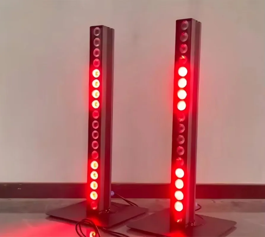Outdoor LED DJ light strip IP66 waterproof DMX512 RGBW beam of light strobe stage light, suitable for concerts, festivals,