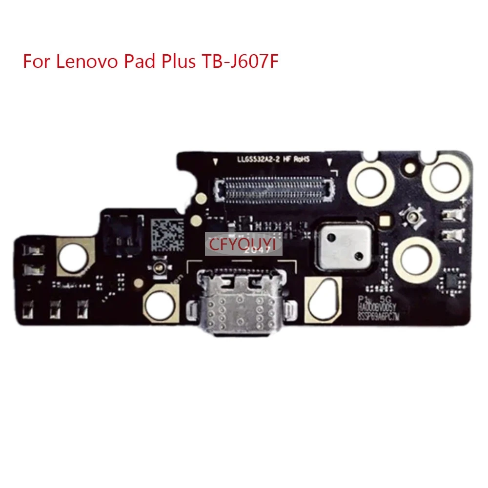 1pcs USB Charger Board Connector Charging Port Dock Board Flex Cable For Lenovo Tablet Tab P11 Plus TB-J616 J616 J606 J607 J706